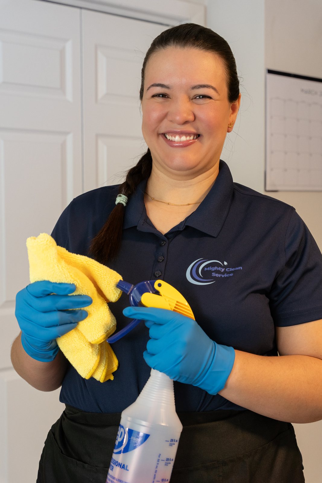 Mighty Clean Service team member